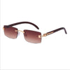 2021 New Rectangular Rimless Sunglasses For Men And Women-SunglassesCraft