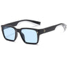 Trendy Rectangular Frame Rivet Arrow Simple Sunglasses For Men And Women - SunglassesCraft