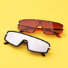 One Piece Mirror Square Sunglasses For Men And Women-SunglassesCraft