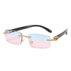 Unique Rimless Cool Fashion Sunglasses For Unisex-SunglassesCraft