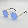 2019 Retro Brand Designer Vintage Alloy Round Frame Steampunk Sunglasses For Men And Women-SunglassesCraft