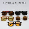 Fashion Oval Vintage Brand Designer Sunglasses For Men And Women-SunglassesCraft