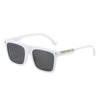 New In Checkered Stripe Square  High Quality Decorative Pattern Shades For Sunglasses Men And Women-SunglassesCraft