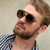 New Fashion Steampunk Round Sunglasses For Men And Women-SunglassesCraft