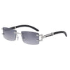 Rimless Designer Fashion Sunglasses For Unisex-SunglassesCraft