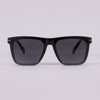 Beckham Style Black Square Sunglasses For Unisex -SunglassesCraft