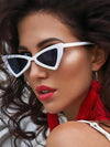 Flat Triangle Designer Retro Vintage Sunglasses For Women-SunglassesCraft