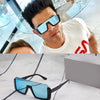 Stylish Square Sahil Khan Mirror Sunglasses For Men-SunglassesCraft