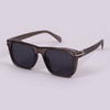 Beckham Style Grey Black Square Sunglasses For Unisex -SunglassesCraft