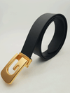 Trendy Curve G Pattern Leather Strap Belt For Men's-SunglassesCraft
