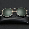 New Retro Polarized Luxury Small Round Metal Frame Sunglasses For Men And Women-SunglassesCraft