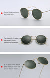 Steampunk Retro Small Vintage Round Eyewear Shades For Men And Women-SunglassesCraft