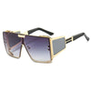 2021 Luxury Vintage Gradient Brand Shield Style Frame Sunglasses For Unisex-SunglassesCraft