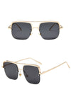 2021 Luxury Metal Square Frame Designer Sunglasses For Unisex-SunglassesCraft