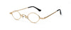 Trendy Retro Small Oval Frame High Quality Brand Sunglasses For Unisex-SunglassesCraft