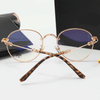 Cool Design With Decorative Design Round Frame For Unisex-SunglassesCraft