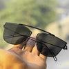 Black Virat Retro Square Sunglasses For Men And Women-SunglassesCraft