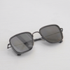Stylish Square Full Black Retro Sunglasses For Men And Women-SunglassesCraft
