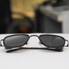 Stylish Square Full Black Retro Sunglasses For Men And Women-SunglassesCraft