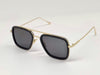 Gold And Black Square Sunglasses For Men And Women-SunglassesCraft