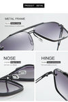 Stylish Gradient Vintage Sunglasses For Men And Women-SunglassesCraft