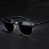 Half Metal  Brand Designer Mirror Sunglasses For Men And Women-SunglassesCraft