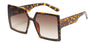 Designer Square Frame Jelly Color Gradient Fashion Sunglasses For Unisex-SunglassesCraft