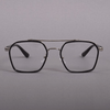 Classic Hexagon Design Silver-Clear Lens Sunglasses For Unisex-SunglassesCraft