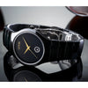 Brand Luxury Black Lover Women Men Ceramic Couple Watches-SunglassesCraft