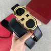 Fashion Casual Metal Buckle Business Leather Belt For Man -SunglassesCraft