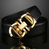 Authentic Automatic Buckle Belt For Men-SunglassesCraft Gold