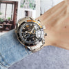 High-end Quality Full Stainless Steel Automatic Tourbillon Mechanical Watch Luminous Hand