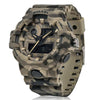New Men Sports Watch 2020 Watch Camouflage Military Watch LED Quartz Clock Men Sport Wristwatch Mens Army Waterproof Watch