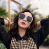 New Retro Fashion Big Box Stylish Frame Unique Vintage Designer Brand Sunglasses For Men And Women-SunglassesCraft