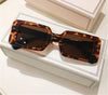 Classic Vintage Rectangle Frame Retro Designer Brand Sunglasses For Unisex-SunglassesCraft