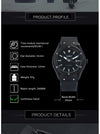 Casual Men's And Women's Black Dial Watches With Calendar Watches Automatic Mechanical Wrist Watches-SunglassesCraft