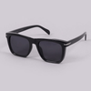 Beckham Style Black Square Sunglasses For Unisex -SunglassesCraft