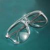 Designer Transparent Glasses Frame Pilot Style Retro Fashion Vintage Brand Classic Sunglasses For Men And Women-SunglassesCraft