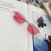 2020 Fashion Small Square Rimless  Metal Frame Sunglasses For Men And Women-SunglassesCraft