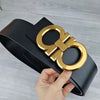 Fashion Casual Metal Buckle Business Leather Belt For Man -SunglassesCraft