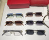 Designer Small Rectangle Sunglasses For Men And Women- SunglassesCraft