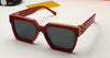 Avant-Garde Square Vintage Sunglasses For Unisex