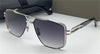 2021 TOP Retro Fashion Style Square 18K Frame Outdoor Protective Sunglasses For Men And Women-SunglassesCraft
