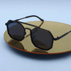 2022 Luxury Brand Vintage Steampunk Black Square Sunglasses-SunglassesCraft