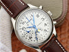 Top-Quality Moon Phase Movement Leather Strap Casual Automatic Mechanical Watch