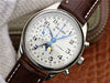 Top-Quality Moon Phase Movement Leather Strap Casual Automatic Mechanical Watch