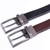Reversible Silver Pin Buckle Genuine Leather belts for men - Jack and Jacob Belts Jack and Jacob