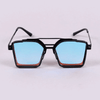 Retro Classic Aqua Blue Square Steampunk Sunglasses For Unisex-SunglassesCraft