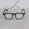 Stylish Square Black-Clear Lens Sunglasses For Men And Women-SunglassesCraft