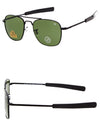 Designer Square Metal Frame Sunglasses For Men And Women-SunglassesCraft